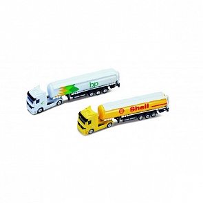 Модель грузовика Mercedes-Benz Actros, 2 вида: BP и Shell, 1:87 (Welly, 72133)